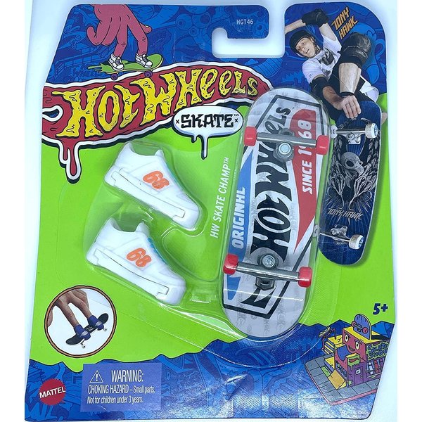 Hot Wheels Skate 2022 - HW Skate Champ - Tony Hawk HW Competition 2/5 - Mint/NrMint - Ships Bubble Wrapped in a Box