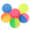 PROLOSO 2.3" Bouncy Balls Glow in The Dark High Bouncing Rubber Ball Bright Pet Toys Pack of 6