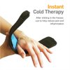 NatraCure Cold Therapy Wrap (Regular) with 14" Strap - Small Reusable Gel Ice Pack Support Compress for Injuries and Pain Relief, Hand, Arch of Foot, Wrist, Elbow, Arthritis, Neuropathy - FBA715 CAT