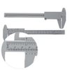 Vernier Caliper, 150MM Plastic Eyebrow Permanent Make Up Micrometer Measuring Measurement Tool