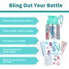 Gift for Kids, Decorate Your Own Water Bottle Kits for Girls Age 4-6-8-10-12, Mermaid Gem Stickers Crafts, Fun DIY Arts and Crafts Gifts Toys for Kids Birthday Valentines Christmas Stocking Stuffers