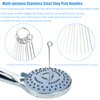 Shower Head Cleaner, Shower Head Cleaning Brushes Shower Nozzle Clog Removal Picks Shower Cleaner Brushes Tiny Cleaning Brush for Small Hole Slit Gap Nozzle Car Washer 3D Printer Tubes