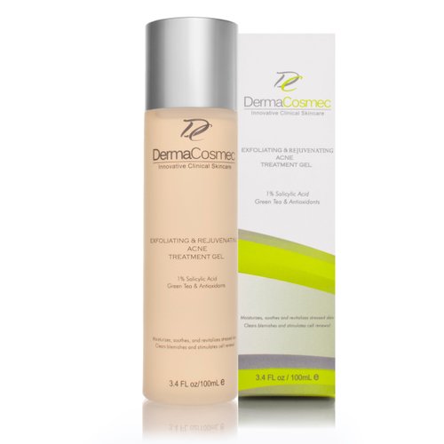 Acne Treatment Exfoliating & Rejuvenating Acne Treatment Gel/Non-Greasy Moisturizer (100 ml (3.4 fl oz))