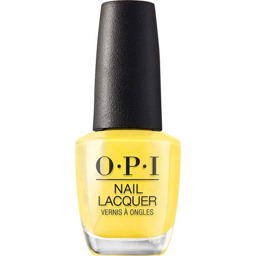 OPI Nail Lacquer, I Just Can't Cope-acabana, Yellow Nail Polish, 0.5 fl oz