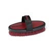 Shires Equestrian Ezi-Groom Grip Horse Body Brush (Bright Pink)