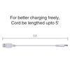 Kulannder Wii Remote Battery Charger(Free USB Wall Charger+Lengthened Cord) Dual Charging Station Dock with Two Rechargeable Capacity Increased Batteries for Wii/Wii U Game Remote Controller (White)