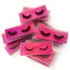 U-Hotmi Natural Look Fluffy Eye Lashes, Faux 3D Mink Lashes 10 Styles Eyelashes Wholesale(30 Pairs)