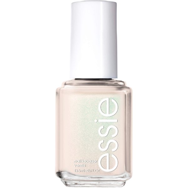 essie Salon-Quality Nail Polish, 8-Free Vegan, Milky Ivory, Going Steady, 0.46 fl oz
