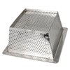 Excellante Commercial Floor Drain Strainer, 304 Stainless Steel, 0.8Mm, 10-Inch by 10-Inch by 5-Inch