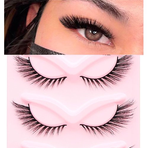 Jayten Luxury False Eyelashes (Cat Eye), Black