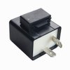 DEWHEL 12V 0.02A-10A 2-Pin CF-12 Automatic Electronic LED Flasher Relay Fix for Turn Signal Light Fast Hyper Flash