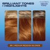 Clairol Nice'n Easy Permanent Hair Dye, 8R Medium Reddish Blonde Hair Color, Pack of 1