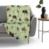 Spider Blanket Soft Cozy Spider Throw Blanket Super Warm Fuzzy Fluffy Spider Lightweight Fleece Flannel Gifts Blankets for Kids Adults 50"X40"