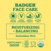 Badger Argan Face Oil, Certified Organic Moisturizing Facial Oil, Waterless Face Moisturizer, 1 oz Glass Bottle