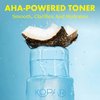 Kopari Coconut Renewal AHA Toner, Infused with 8.6% Triple-Powered AHA, Resurface Skin & Minimize Appearance of Pores, Hydrating Coconut Water, 5.5 oz