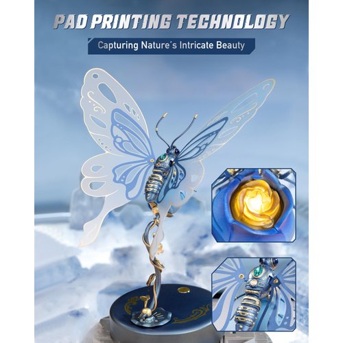 ROKR 3D Metal Puzzles for Adults-Metal Model Kits for Adults to Build-Crafts for Adults-Gifts for Teenage Boys Girls