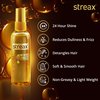 Streax Hair Serum Enriched with Walnut Oil Gives Frizz-free Satin Smooth Hair 90 ML