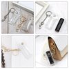 PACKOVE Lipstick Case Keychain Clear Lipstick Pouch Mini Chapstick Holder Chapstick Keychain Holder Clear Chapstick Holder Lip Balm Holder Lip Balm Keychain