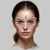 Mardi Gras Face Tattoos Mardi Gras Temporary Tattoos Mardi Gras Face Stickers Fat Tuesday Masquerade Party Carnival Temp Tattoos Party Supplies