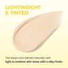 [SKIN&LAB] Porebarrier Tinted Moisturizer with SPF 50 in Beige Colour, Base Makeup, Tone up, Natural Coverage, Lightweight Moisturizer for All Skin Type, 1.69 Fl. Oz.