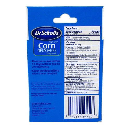 Dr Scholl's One Step Corn Remover, 1 ct