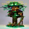 GEAMENT Upgraded Version LED Light Kit for Ideas Treehouse - Compatible with Lego 21318 Building Blocks Model (Model Set Not Included)