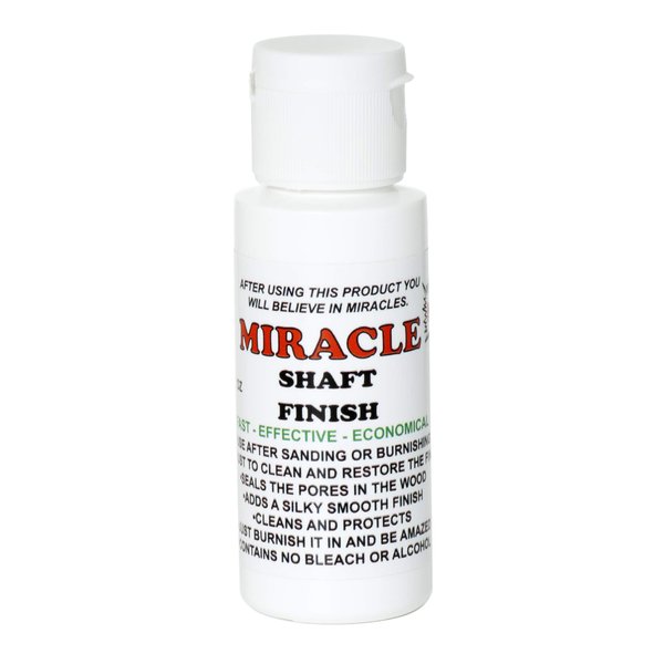 Cue Silk Miracle Pool Cue Shaft Finish Cleaner Restorer 2 oz Bottle