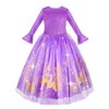 Meland Princess Dress Up for Girls 3-8, Dress Up Clothes for Girls Halloween Costumes Birthday Gift for Toddler Girls