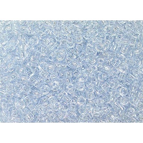 Blue Ice Color Mini Pony Beads Made in USA 1000pc Crafts Kids School Kandi | Art Craft Supply by Byndgreenstore