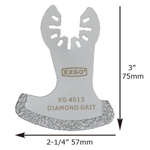 XXGO 8 Pcs Oscillating Multi Tool Diamond Segment Swing Grit Grout Blades XG8001S