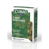 CURAD Green Camo Flex-Fabric Adhesive Bandage, 3/4" x 3", 25 Count
