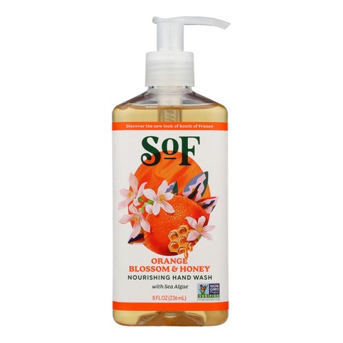 South Of France Hand Wash - Orange Blossom Honey - 8 oz - 1 each (Pack of 3)