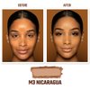 Juvia's Place I am Magic Powder Foundation M3 Nicaragua - Compact Pressed Face Makeup Professional Matte Clean Finish Skin Clarity Setting Powdered Blend Fresh Waterproof Blot Mirror Puff Cosmetics