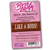 Pink Boss Lady Soap Bar for Women Fun Gifts for Bosses Chic Artisanal Soaps Handcrafted in America Girl Boss Gift Basket Filler Stocking Stuffer
