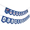 Levfla Veterans Day Party Banner USA Patriotic Party Decorations Memorial Day 4th of July Gathering Supplies American Flag Party Favors