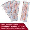 Dealmed Fabric Flexible Adhesive Bandages – 100 Count (2 Pack) Bandages with Non-Stick Pad, Latex Free, Wound Care for First Aid Kit, 3" x 3/4"