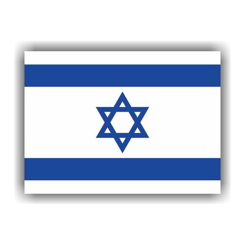 Womaha 30 Sheets Israel Flag Temporary Tattoos Fans Face Tattoo Stickers for Adults Kids Group Activity Props