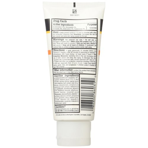 Neutrogena Clear Face Sunscreen SPF 30, 3-Ounce (Pack of 2)