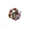 Generic Red green Christmas plaid hair tie pony tail holder scrunchie