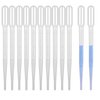 moveland 3ML Plastic Pipettes Disposable Eye Dropper Pipettes, Premium Graduated Pipettes Essential Oil Transfer for Makeup Tool, Science Class, Crafting, DIY Ar, 10 PCS