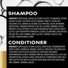 TRESemme Shampoo & Conditioner, Sulfate-Free, Travel Size - Moisture Rich Hair Treatment for Dry, Damaged Hair, Mini Shampoo & Conditioner Sets x 3 for Hair Repair, Scented, 3 Oz Ea (6 Piece Set)