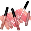 Glo Skin Beauty Lip Gloss | Color and Shine with Lip Nourishing Ingredients, without Stickiness, (Cupcake)