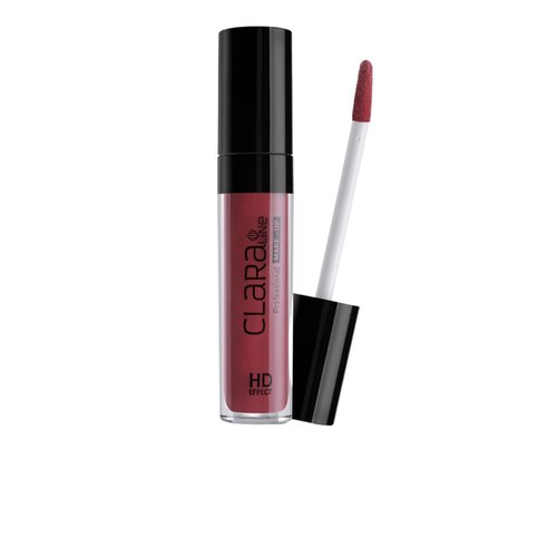 Claraline Lipgloss Matte, Non-Sticky Lip Gloss, Long Lasting, Moisturizing,Natural Scents, Vegan Formula Liquid Lipstick for Women & Girls, Lip Makeup Gift, 0.14 Ounce,509 Cherrybomb