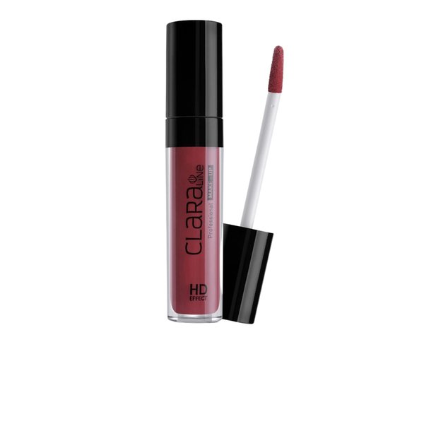 Claraline Lipgloss Matte, Non-Sticky Lip Gloss, Long Lasting, Moisturizing,Natural Scents, Vegan Formula Liquid Lipstick for Women & Girls, Lip Makeup Gift, 0.14 Ounce,509 Cherrybomb