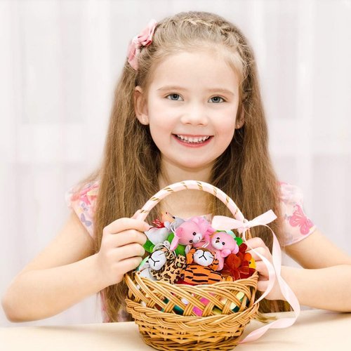 EHENOY 12 Pack Small Stuffed Animals for Kids Mini Plushies, Plush Keychain Birthday Gifts Bulk Toys Party Favors Goodie Bag Stuffers Classroom Rewards Carnival Prizes