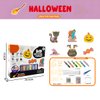 Meijiaxin DIY Crystal Paint Arts and Crafts Set, Window Art for Kids Suncatcher Kits, Crystal Pendant, DIY Halloween Décor by Kids