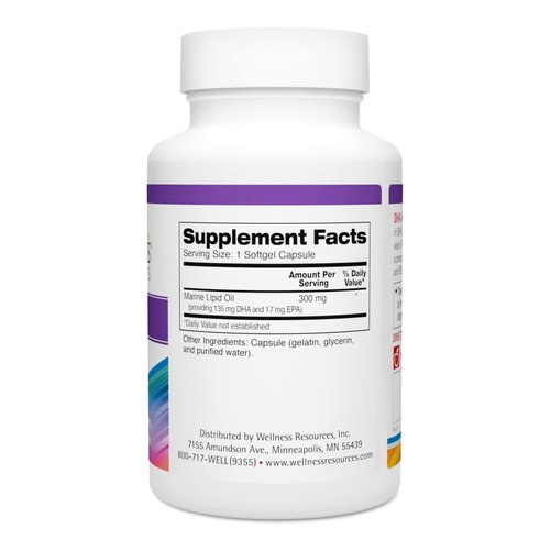 DHA Kids - Mercury-Free Fish Oil 135 mg DHA/150mg Omega 3s per Capsule (90 Capsules)