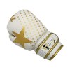 TMA Junior Kids Boxing Gloves Best for Kickboxing, Martial Arts, MMA, Muay Thai 2-oz (White)