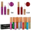 DekRion Glitter Eyeliner,Red Giltter Eyeliner, Long-lasting Waterproof Eyeliner Eye Glitter Makeup, Silver, Gold, Purple Green High-pigmented Colorful Glitter Eyeliner Liquid