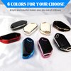 QBUC for KIA Key Fob Cover with keychian,TPU Protection Key Case Compatible with Telluride 2023 2024 2025 EV5 Sorento K4 K5 GT-Line Remote Smart Key Fob Protector (Pink)